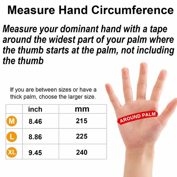 Men's Gold Thorn Proof Garden Yard Duty Work for Farmers Truckers Gloves - Picture 9 of 9